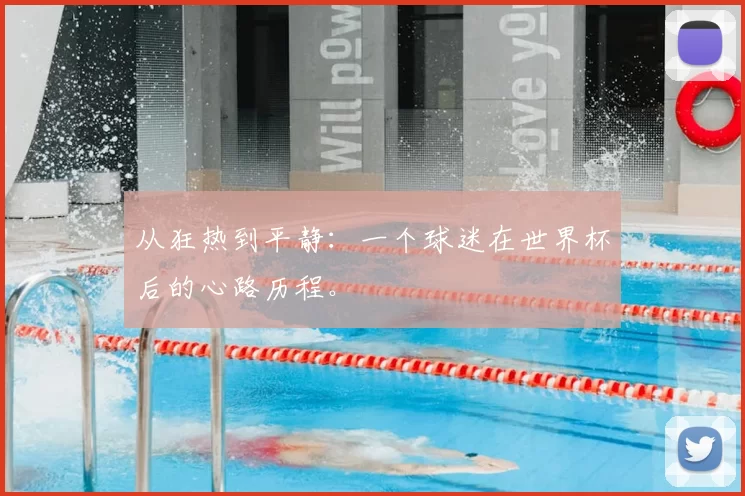 从狂热到平静：一个球迷在世界杯后的心路历程。